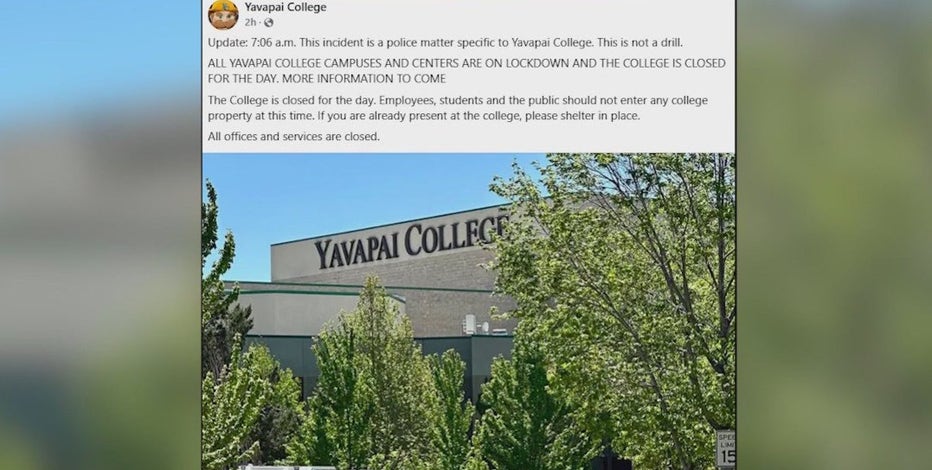 Threat made via phone call prompted Yavapai College campus lockdown