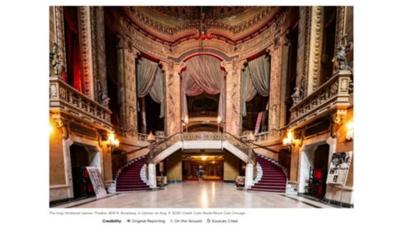 Chicago theater faces uncertain future | Block Club Chicago explains