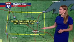 MN weather: Severe thunderstorms expected in Twin Cities