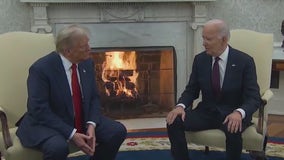 Trump and Biden transition meeting at White House