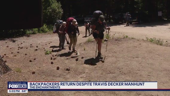 Backpackers return to the Enchantments despite search for Travis Decker