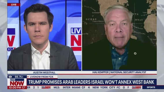 Trump promises Arab leaders Israel won't annex West Bank