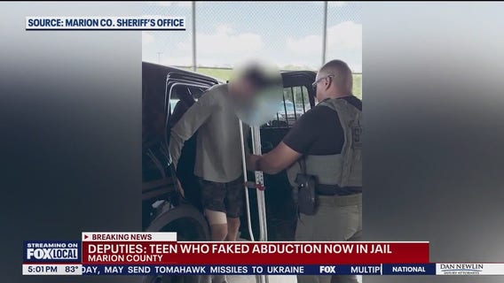 Florida teen arrested after faking own abduction