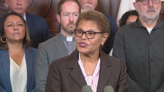 Bass addresses Trump lawsuit: 'All-out assault against Los Angeles'