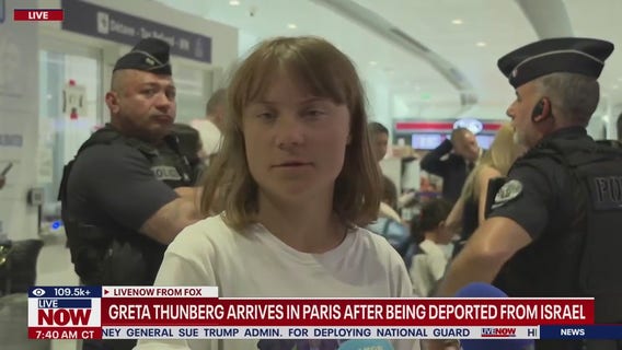 Greta Thunberg deported from Israel