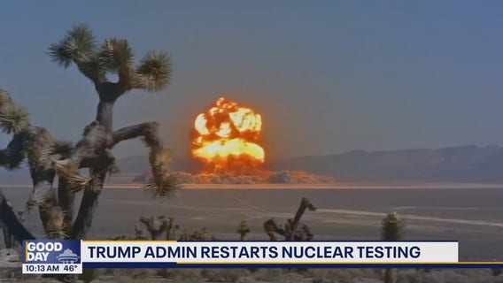 US Trump administration restarts nuclear testing