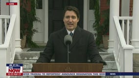 Canadian PM Justin Trudeau announces resignation