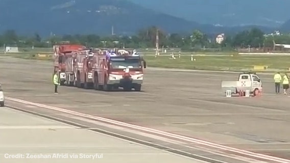 Man dies after being sucked into jet engine at Italian airport