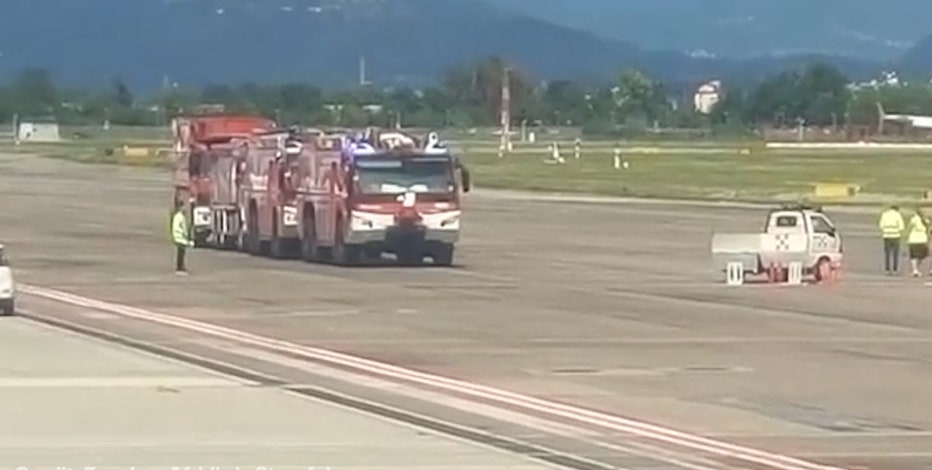 Man dies after being sucked into jet engine at Italian airport