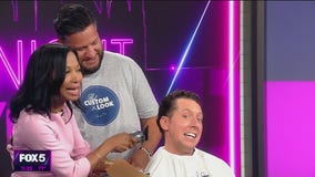 Ryan gets a haircut on Good Night New York