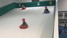 Kids hit the slopes at Shredder ski school