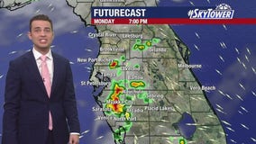 Tampa weather: Rain clearing out overnight