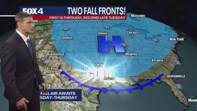 Dallas weather: Oct. 13 overnight forecast