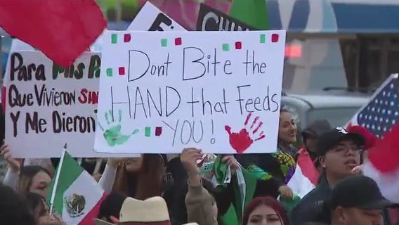 Hundreds in San Jose protest ICE, Trump immigration policies