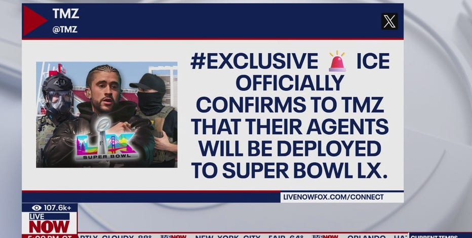 Will ICE agents be at 2026 Super Bowl? Here’s what DHS is saying