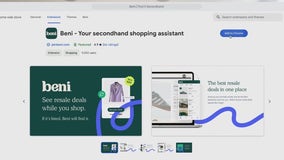 Beni helps save while secondhand shopping