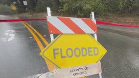 Atmospheric rain brings flooding concerns to Russian River, Sonoma County creeks