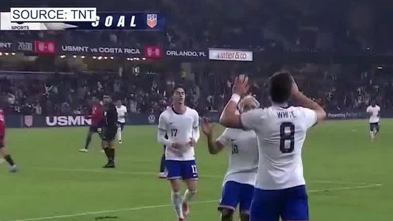 U.S. men's national soccer team beats Costa Rica