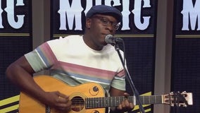 Jon Muq performs in FOX 7 Austin studios