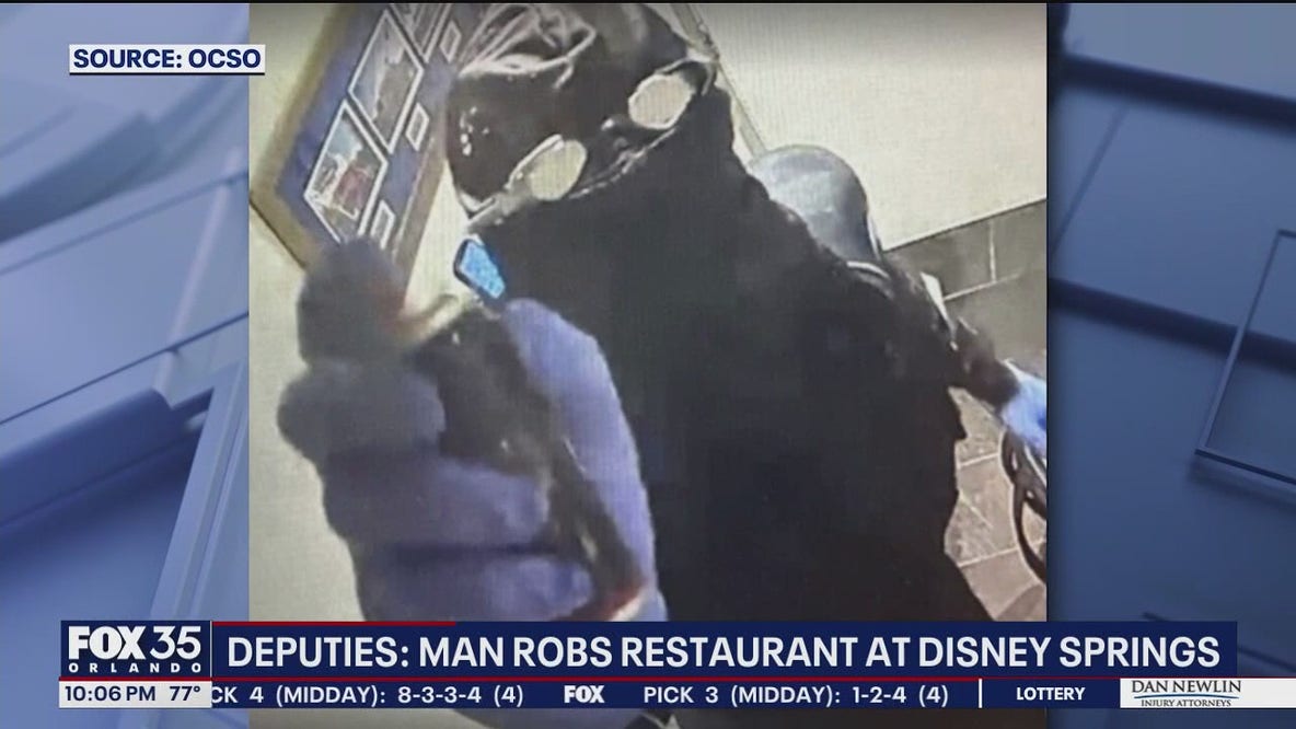 Paddlefish at Disney Springs robbed by goggles-wearing, masked man: Deputies