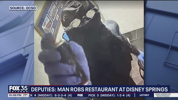 Paddlefish at Disney Springs robbed by goggles-wearing, masked man: Deputies