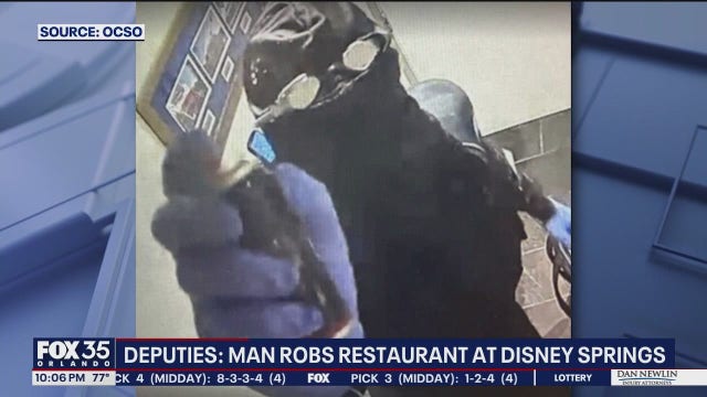 Paddlefish at Disney Springs robbed by goggles-wearing, masked man: Deputies