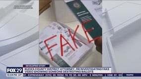 Video circulating social media showing destruction of ballots is fake