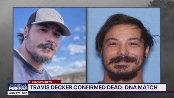 Travis Decker's DNA is 'perfect' match to remains found in Leavenworth, WA