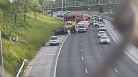 Child killed in rollover crash on I-57 in Chicago