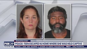 Teen escapes after being held captive, abused by South Jersey couple for years: officials