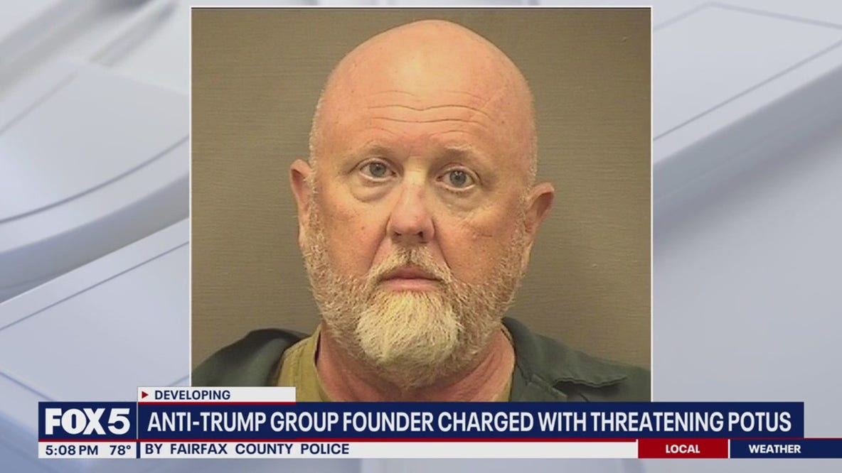 Anti-Trump group founder charged with threatening President Trump