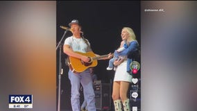 Parker McCollum's baby steals the show at concert