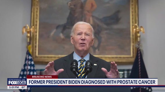 Former President Joe Biden diagnosed with prostate cancer