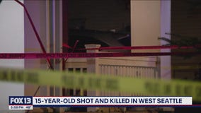 15-year-old boy shot, killed in West Seattle