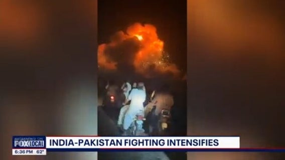 India-Pakistan fighting intensifies with airstrikes