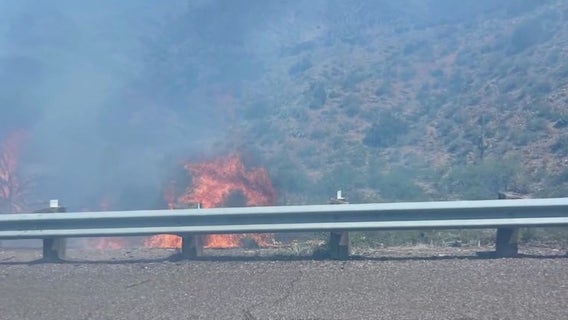 Slate Fire causes road closure in Payson
