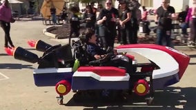 Boy paralyzed in Oakland shooting gets custom Halloween costume