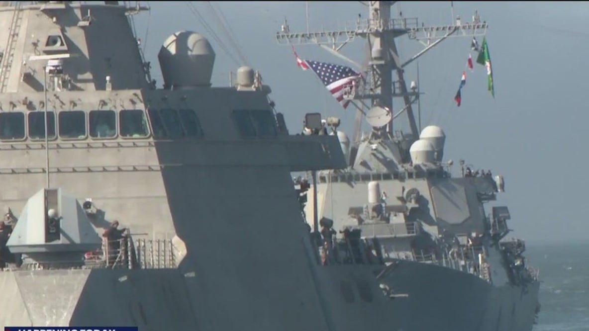 Parade of Ships San Francisco Fleet Week