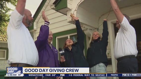Good Day Giving Crew gives Tacoma man a special gift