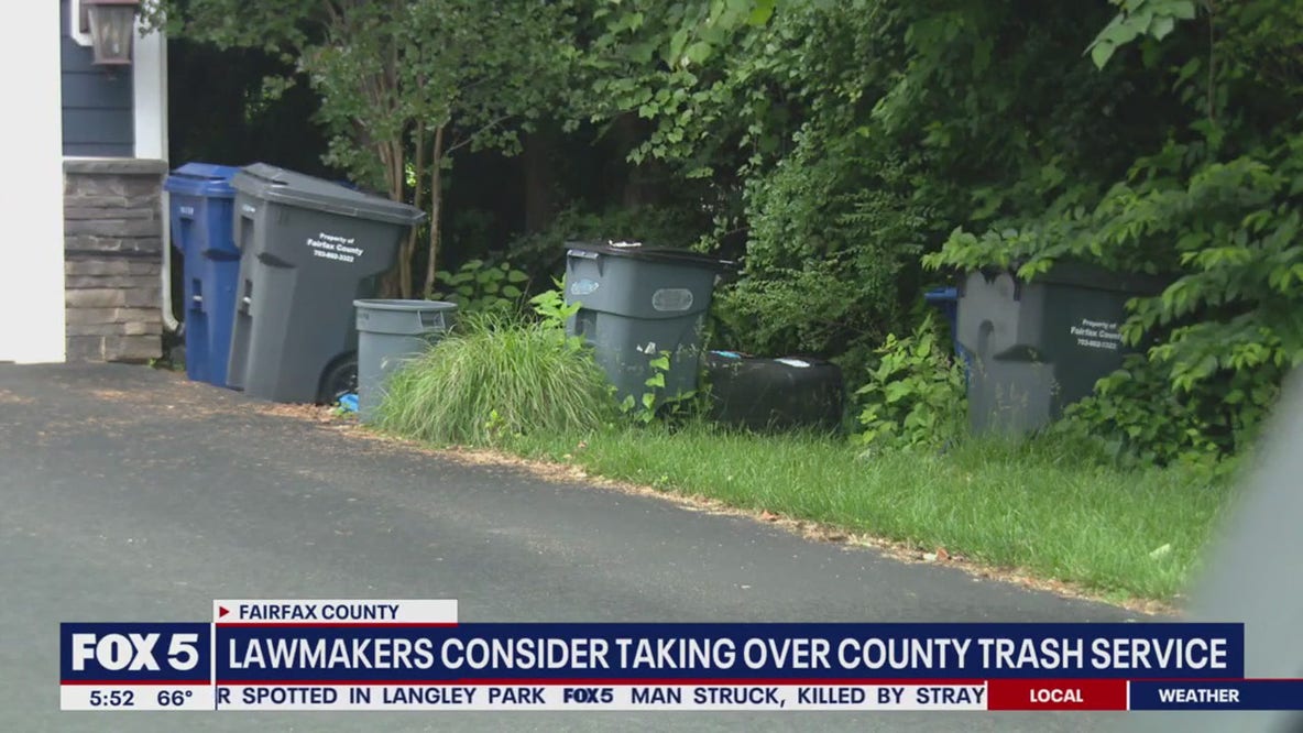 Fairfax County considers taking over trash services
