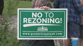 Residents protest proposed Royal Oak apartment