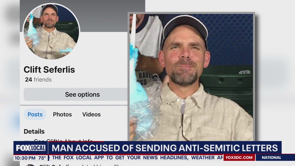Maryland man accused of sending dozens of anti-Semitic letters to Jewish organizations