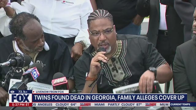 Twins found dead in Georgia, family alleges cover up