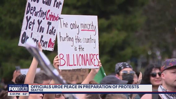 Elected officials urge for peace in preparation of Seattle protest