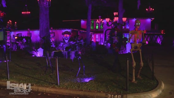 Homeowner talks bringing 'Nightmare on Candy Cane Lane' to life
