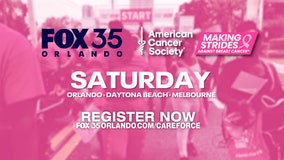 Join FOX 35 at Making Strides Against Breast Cancer 2024