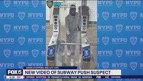 New video of subway push suspect