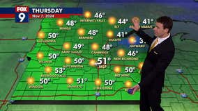 MN weather: Quiet and brighter day on Thursday