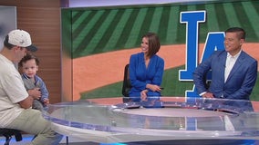 2 year old Dodger fan