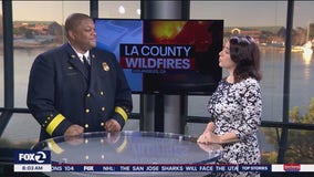 Oakland Fire Department helping with Los Angeles Wildfires